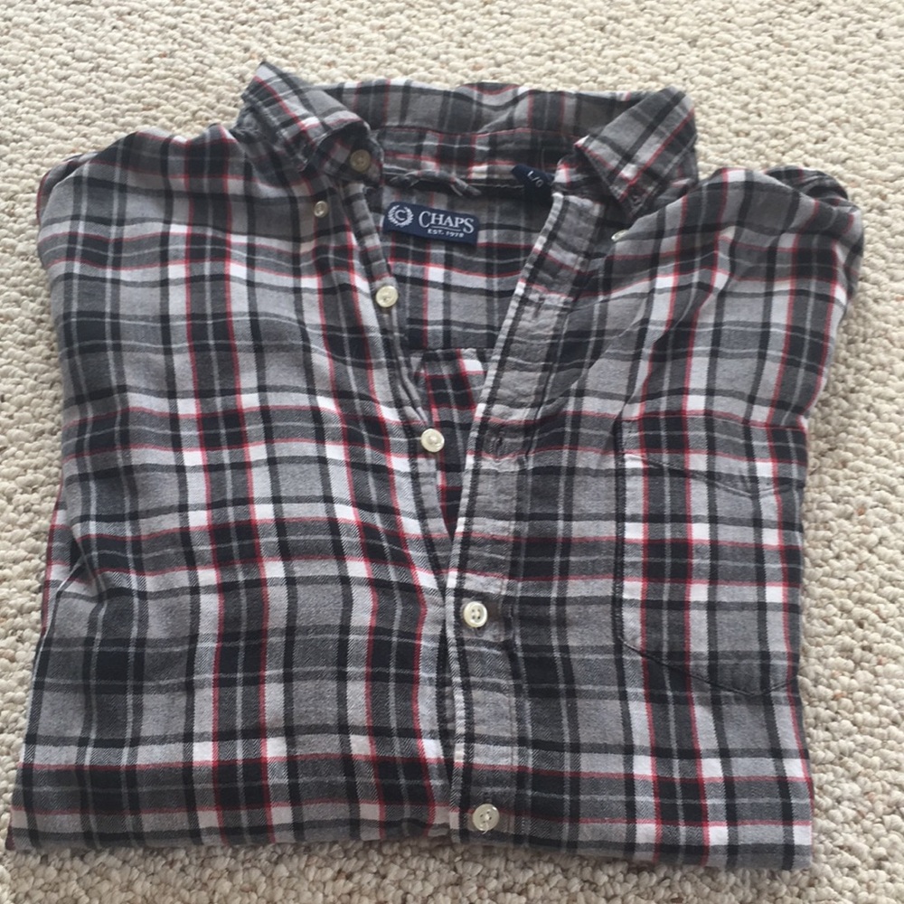 EUC Men’s soft plaid shirt